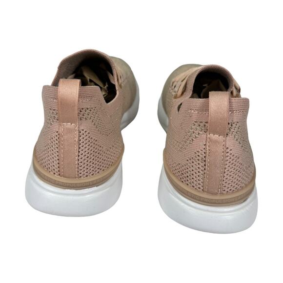APL Womens TechLoom Breeze Sneakers 7..5 Rose Dust Rose Gold White Trainers - Picture 4 of 8